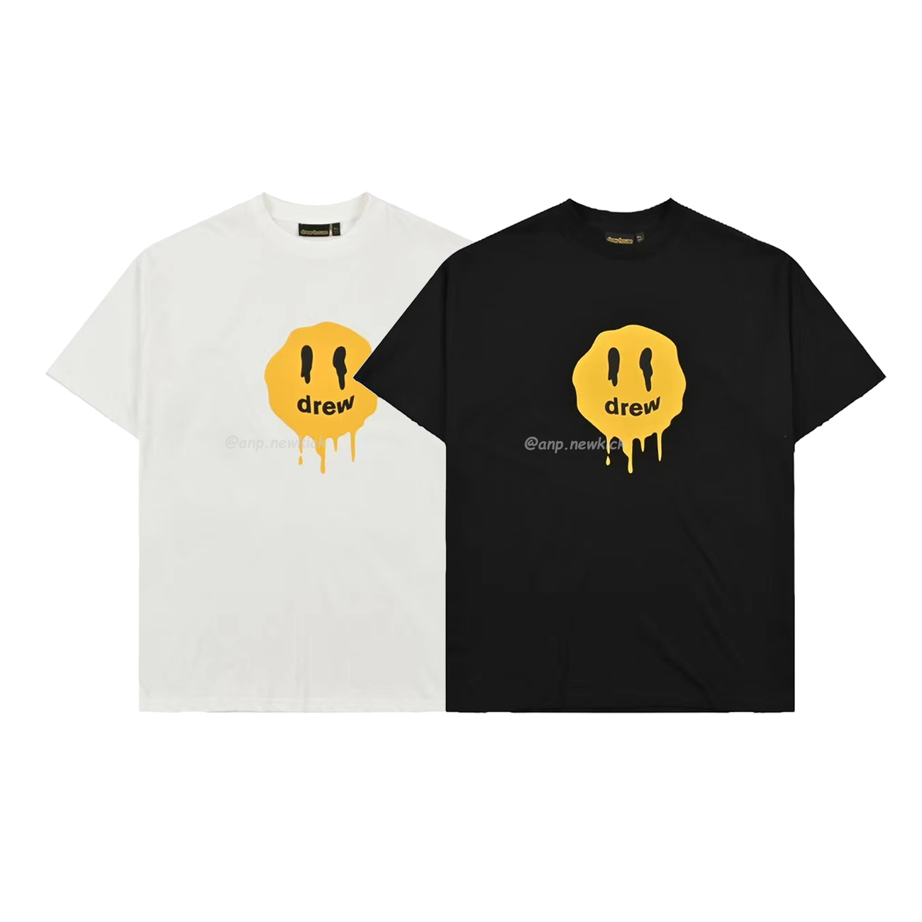 Drew House Mascot Ss Black White T Shirt (1) - newkick.app